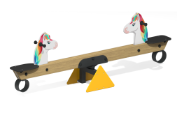 Качели-балансир Лошадка КБ-57.2 для игровой площадки, фото 2 Качели-балансир Лошадка КБ-57.2 для игровой площадки, фото 2