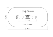 Качели-балансир Аленький цветочек 04106.21 для детской площадки
