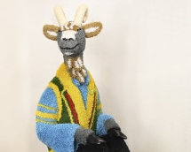 Топиари композиция козел и баран у костра - газон Eco Топиари композиция козел и баран у костра - газон Eco