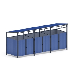 Навес контейнерной площадки для мусора (3 секции) МФ 55.02.02.3-03, фото 4