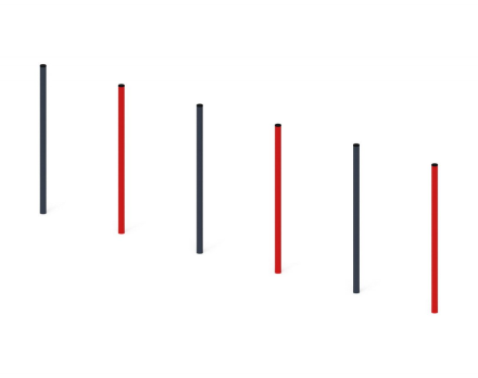 Слалом для собак 1-ДС, фото 2