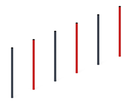 Слалом для собак 1-ДС, фото 1