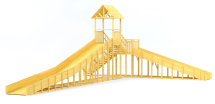 Зимняя горка Савушка Зима Wood 10