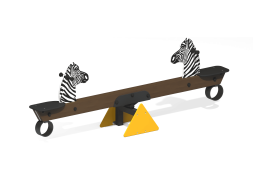 Качели-балансир Зебра КБ-57.1 для игровой площадки, фото 1 Качели-балансир Зебра КБ-57.1 для игровой площадки, фото 1