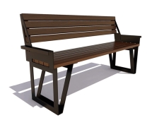 Парковая скамейка Ижевск, Сосна 1,5 м