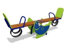Качели-балансир Акула 04105.21 для детской площадки
