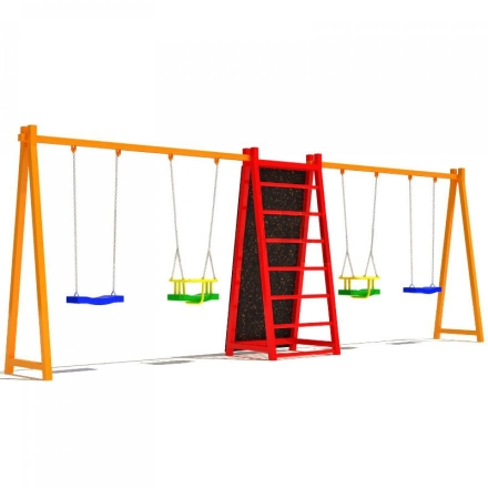 Детские качели Спорт 6.2 для детской площадки, фото 2