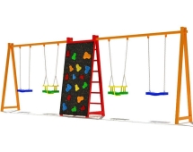 Детские качели Спорт 6.2 для детской площадки Детские качели Спорт 6.2 для детской площадки