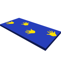 Коврик «Ладошки» большой Коврик «Ладошки» большой