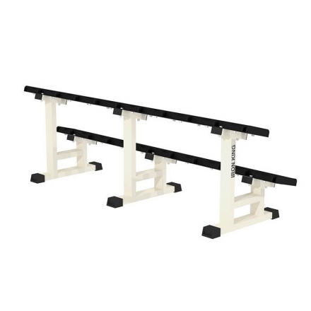 Стойка для профессиональных гантелей 2-х ярусная на 10 пар IK203, фото 3