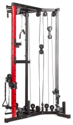 Силовая рама c верхним и нижним блоком (Кроссовер тренажер) VictoryFit VF-B2024 (2 места), фото 6