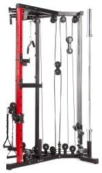 Силовая рама c верхним и нижним блоком (Кроссовер тренажер) VictoryFit VF-B2024 (2 места), фото 5