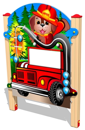 Развивающий элемент МЧС РЭ025 для детской площадки, фото 1