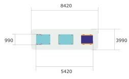 Игровой макет Машинист ИМ031 для детских площадок, фото 2