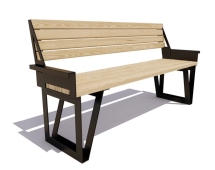 Парковая скамейка Ижевск, Сосна 1,8 м