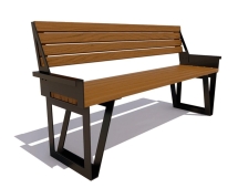 Парковая скамейка Ижевск, Сосна 1,8 м