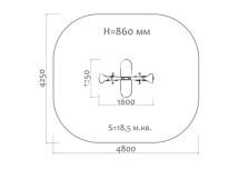 Качели-балансир на пружине Подсолнух 04508 для детской площадки