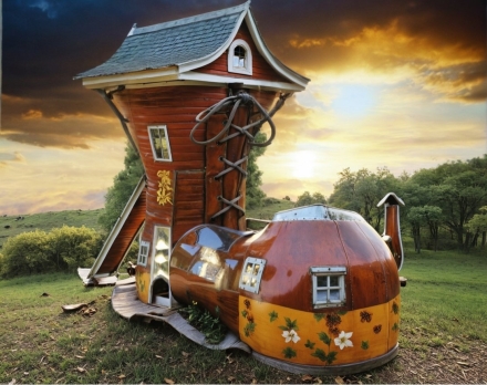 Игровой домик TORUDA WOOD Сапог Гулливера, фото 2