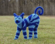 Топиари кот Полосатик - газон Eco Топиари кот Полосатик - газон Eco