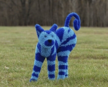 Топиари кот Полосатик - газон Eco Топиари кот Полосатик - газон Eco