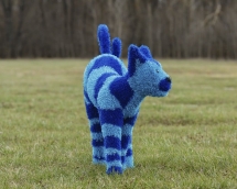 Топиари кот Полосатик - газон Eco Топиари кот Полосатик - газон Eco