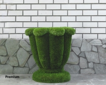 Топиари Вазон малый, 70 см - газон Premium Топиари Вазон малый, 70 см - газон Premium