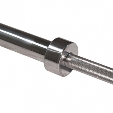 Гриф олимпийский прямой хромированный 218 см (до 270 кг)  Body-Solid  OB86, фото 5