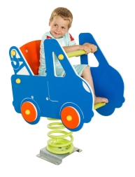 Качалка на пружине Royal Эвакуатор для детской площадки - Плоское крепление, фото 2 Качалка на пружине Royal Эвакуатор для детской площадки - Плоское крепление, фото 2