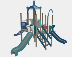 Детский игровой комплекс TORUDA Море 3D 07010, фото 1