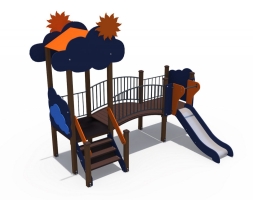 Детский игровой комплекс Облачко Н-750 ДИО 04102, фото 2