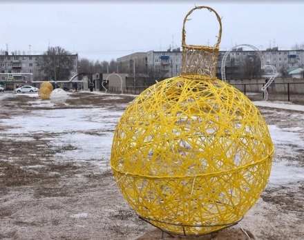 Светящаяся фигура Ёлочная игрушка на раме (диаметр 1 м), фото 7