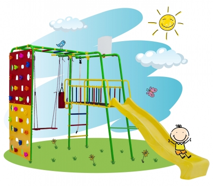 ДСК &quot;Формула здоровья&quot; &quot;Street 3 Smile&quot; салатовый радуга, фото 3