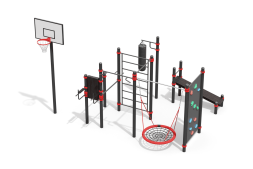 Воркаут площадка по проекту WP-105/20 &quot;Дома Отдыха Успенское&quot;