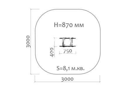 Качалка на пружине Акула 04206 для детской площадки, фото 3