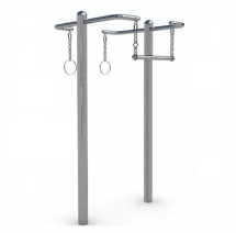 Подвижный турник и кольца УТЭ-013 Подвижный турник и кольца УТЭ-013