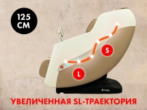 Массажное кресло FUJIMO KENKO F623 Business Edition Шампань Массажное кресло FUJIMO KENKO F623 Business Edition Шампань