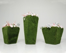 Топиари композиция вазоны Кантри, Набор №1 - газон Deluxe Топиари композиция вазоны Кантри, Набор №1 - газон Deluxe