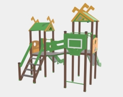 Детский игровой комплекс TORUDA Дино Долина 3D 06020, фото 2