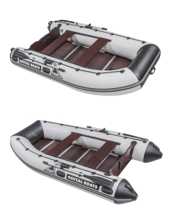 Гавиал 280 СК Elegant моторная лодка ПВХ пайол 9 мм, киль, фото 2