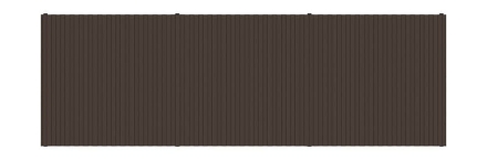 Навес контейнерной площадки для мусора (3 секции) МФ 55.02.03.3-02, фото 5