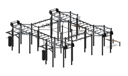 Многофункциональный спортивный комплекс (серый) МК 100.02-03, фото 2