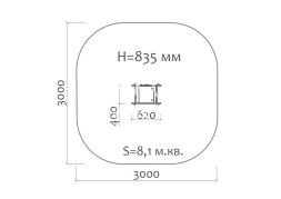 Качалка на пружине Лягушка 04205 для детской площадки, фото 2