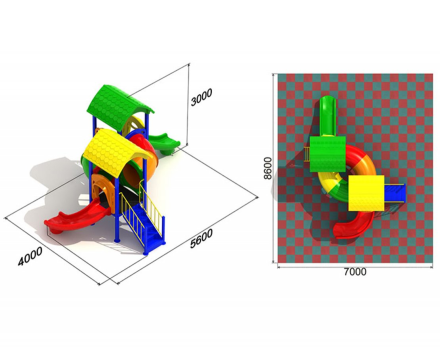 Детский игровой комплекс Марафон 5, фото 3