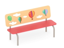 Детская скамейка Romana Шары 302.09.00 для игровой площадки Детская скамейка Romana Шары 302.09.00 для игровой площадки