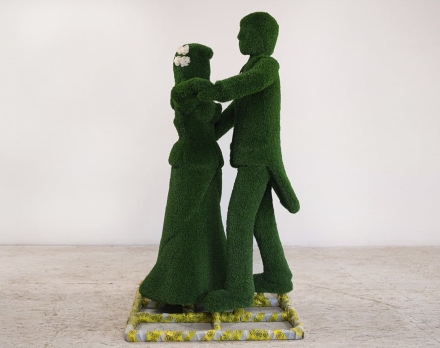 Топиари композиция Пара танцует - газон Eco, фото 1