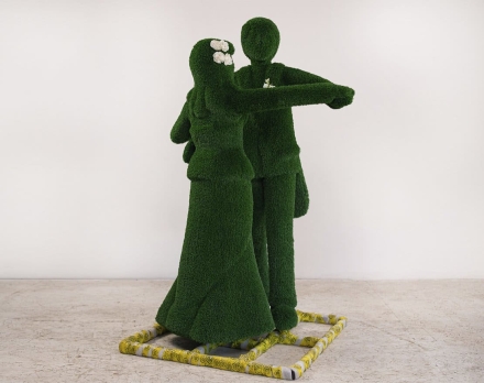 Топиари композиция Пара танцует - газон Eco, фото 3