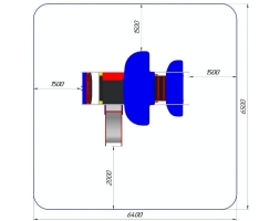 Игровой комплекс Самолет ИО-38, фото 3