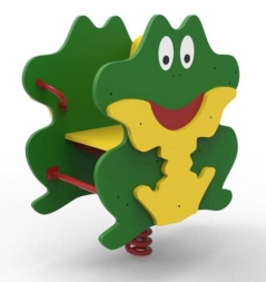 Качалка на пружине Лягушонок CКИ 130 для детской площадки, фото 1 Качалка на пружине Лягушонок CКИ 130 для детской площадки, фото 1