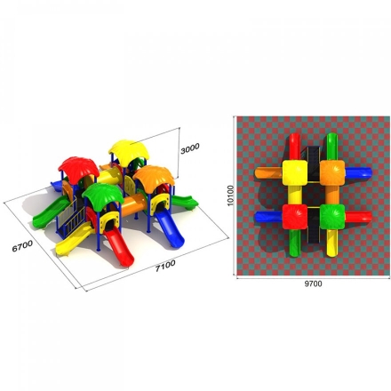 Детская площадка Фокус 1.2, фото 3