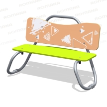 Детская скамейка Romana 057.58.00 для игровой площадки Детская скамейка Romana 057.58.00 для игровой площадки